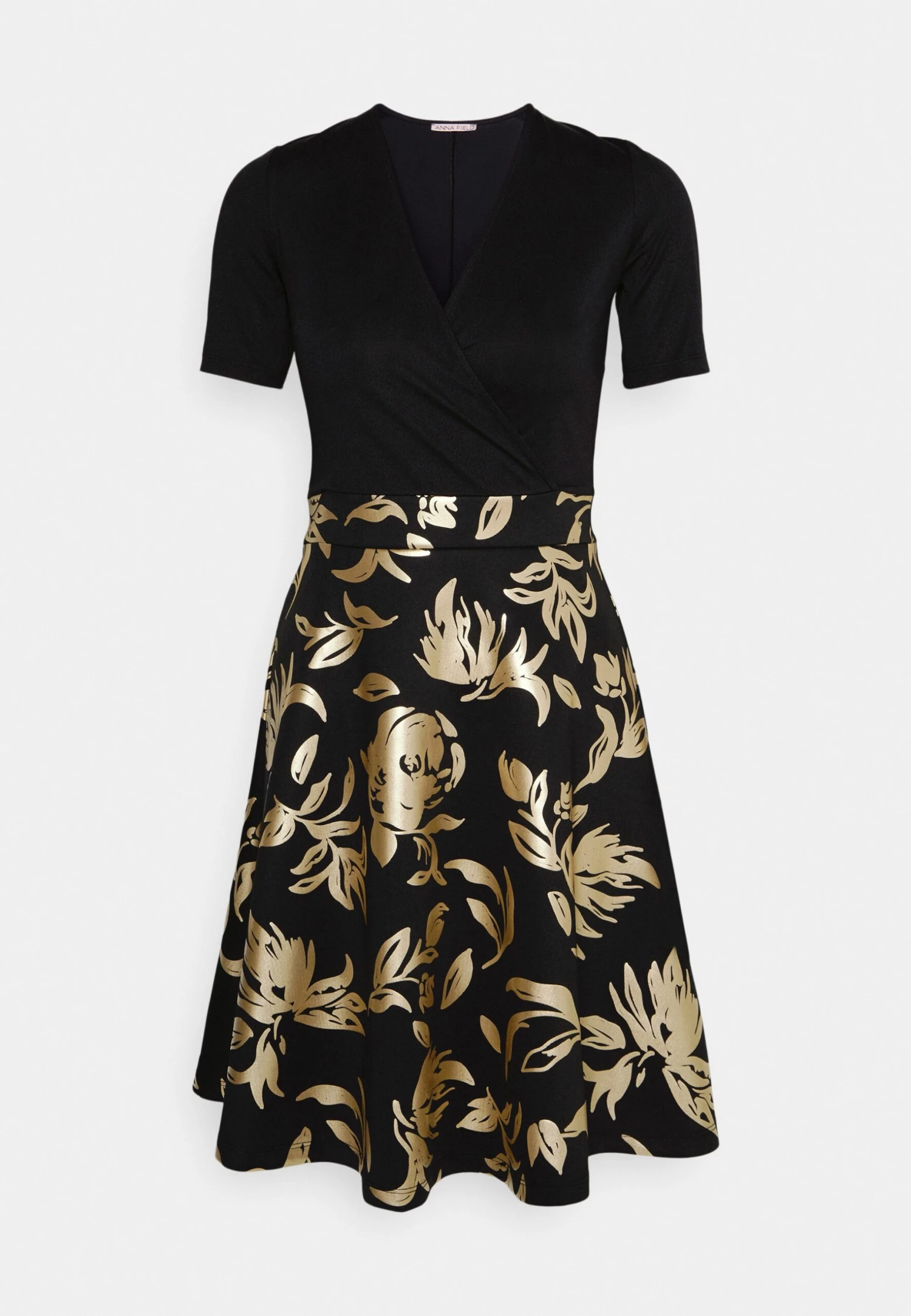 Anna Field Robe De Soirée - Black/Gold – Image 4