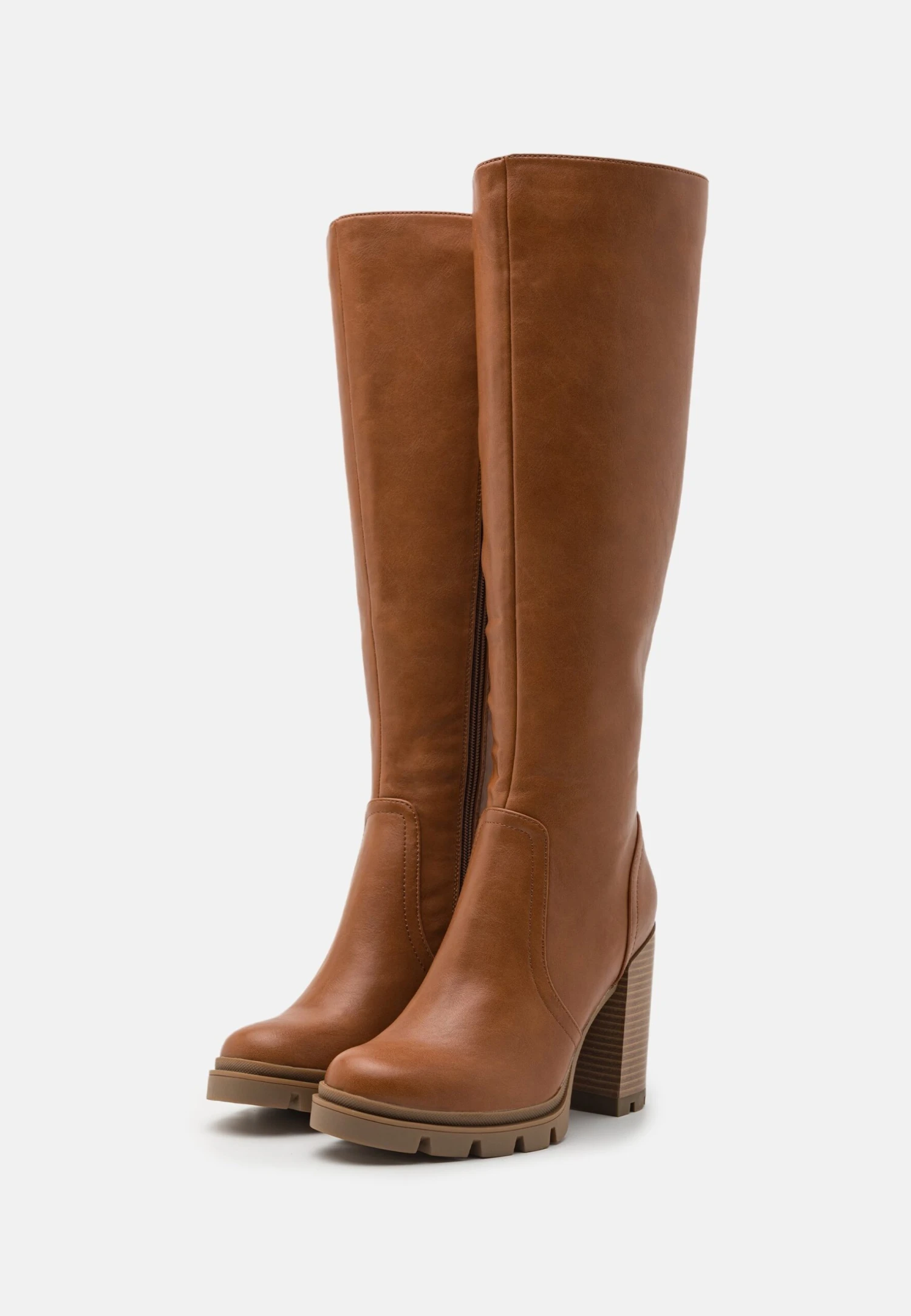 Anna Field Bottes À Talons Hauts - Cognac – Image 3