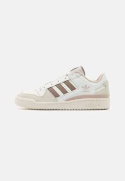 Adidas Originals Forum Unisex - Baskets Basses - Core White/Chalky Brown/Taupe