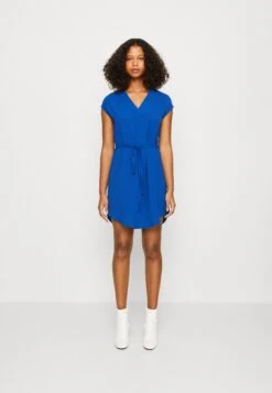 Vila Vijosa Belt Dress - Robe De Jour - Mazarine Blue