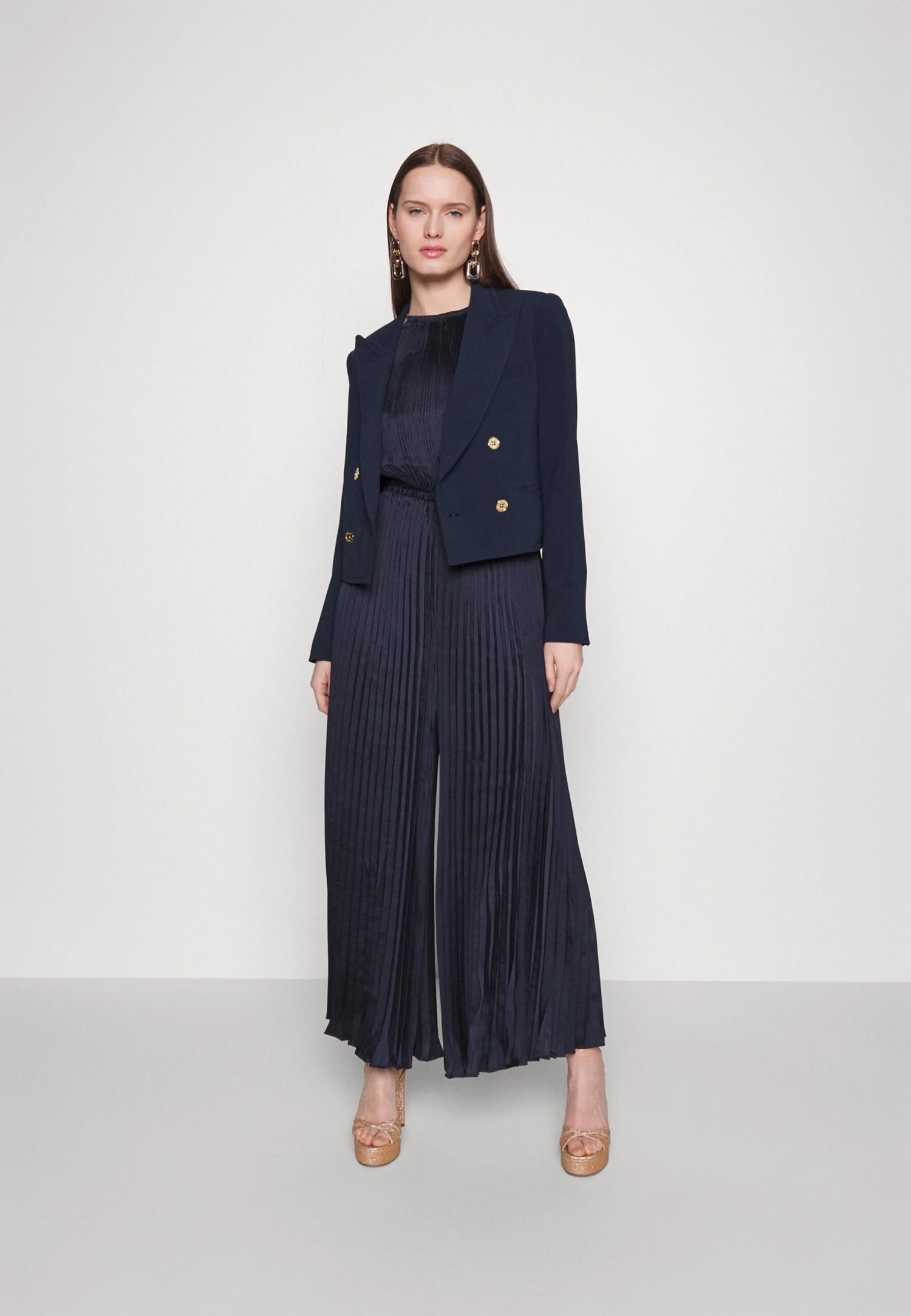 MICHAEL Michael Kors Fitted Db Crop Blazer - Blazer - Midnightblue – Image 2