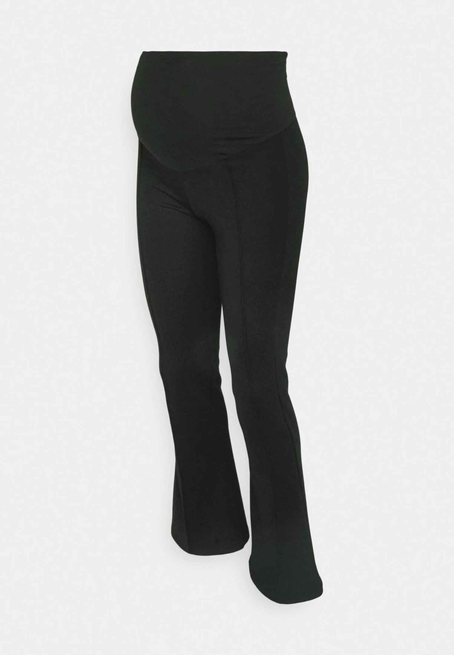 Mamalicious Mlluna Pintuc Flare Pan - Pantalon Classique - Black – Image 4