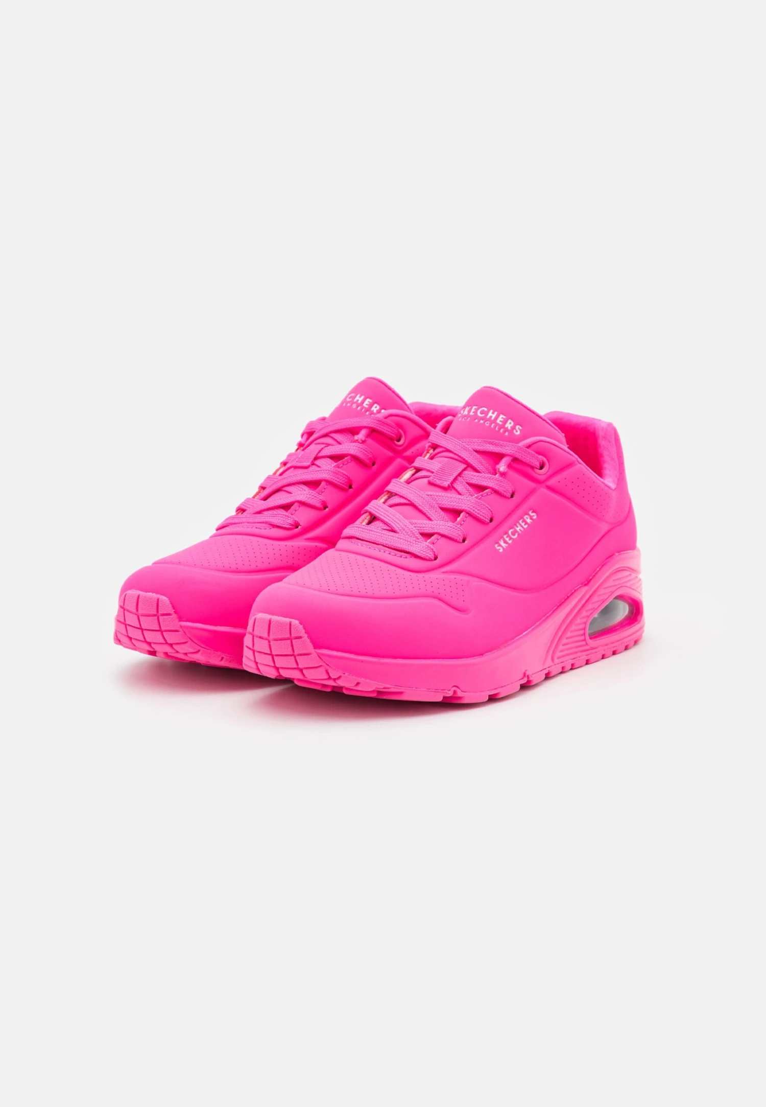 Uno - Baskets Basses - Hot Pink Durabuck – Image 3