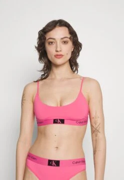 CALVIN KLEIN UNDERWEAR Lined Bralette - Brassière - Cerise Lipstick