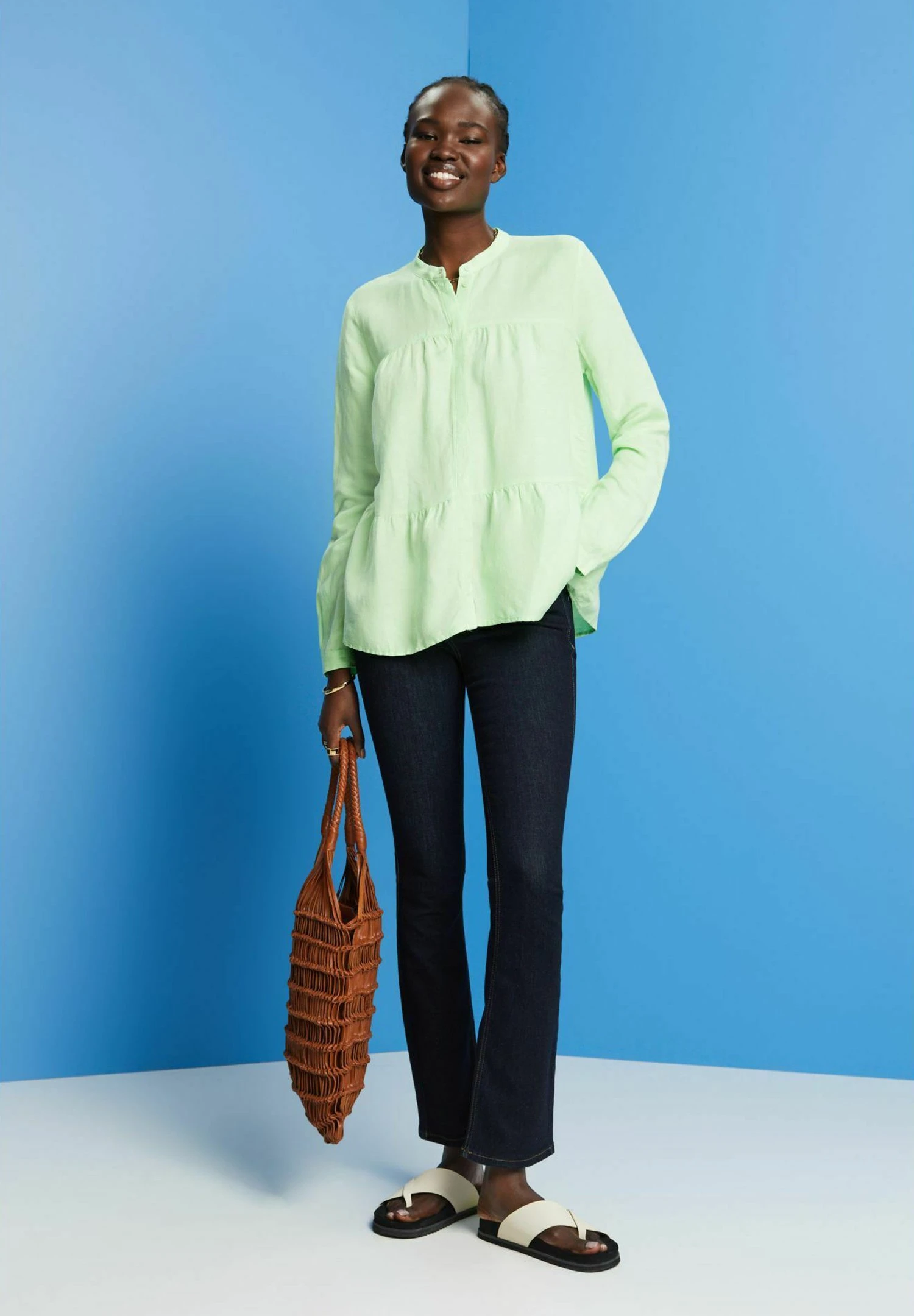 ESPRIT Chemisier - Citrus Green