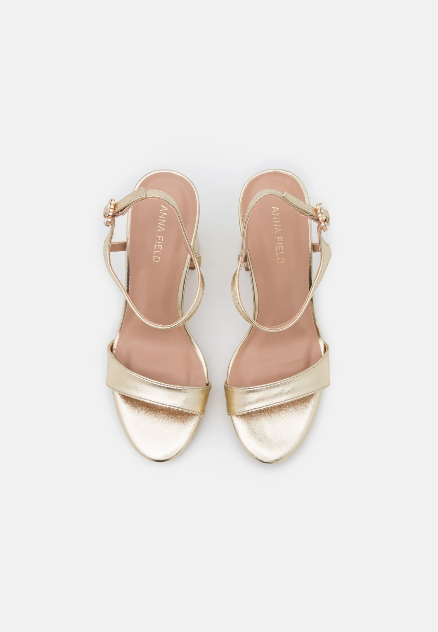 Anna Field Sandales À Talons Hauts - Gold – Image 6