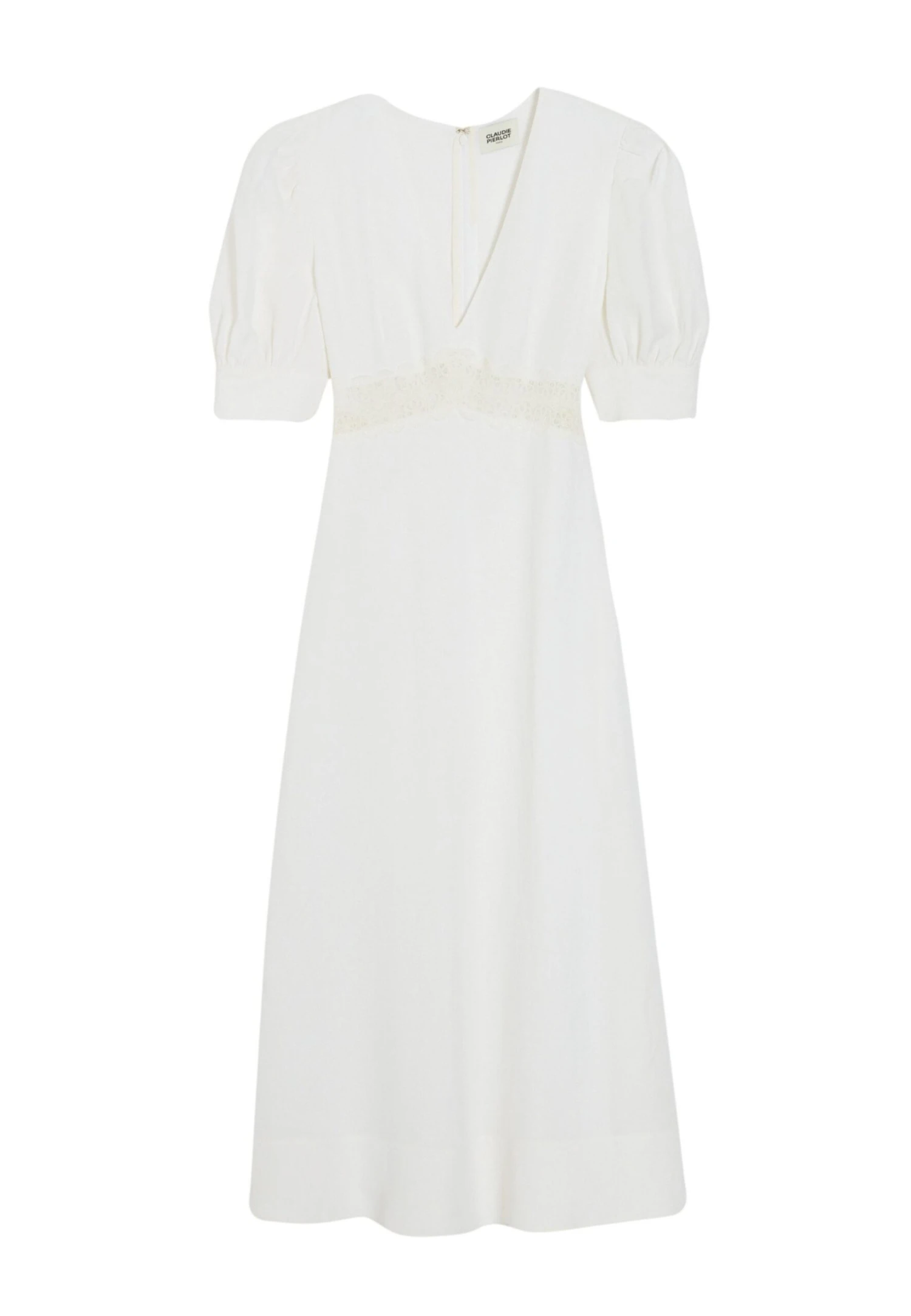 CLAUDIE PIERLOT Rivage - Robe De Jour - Blanc – Image 5