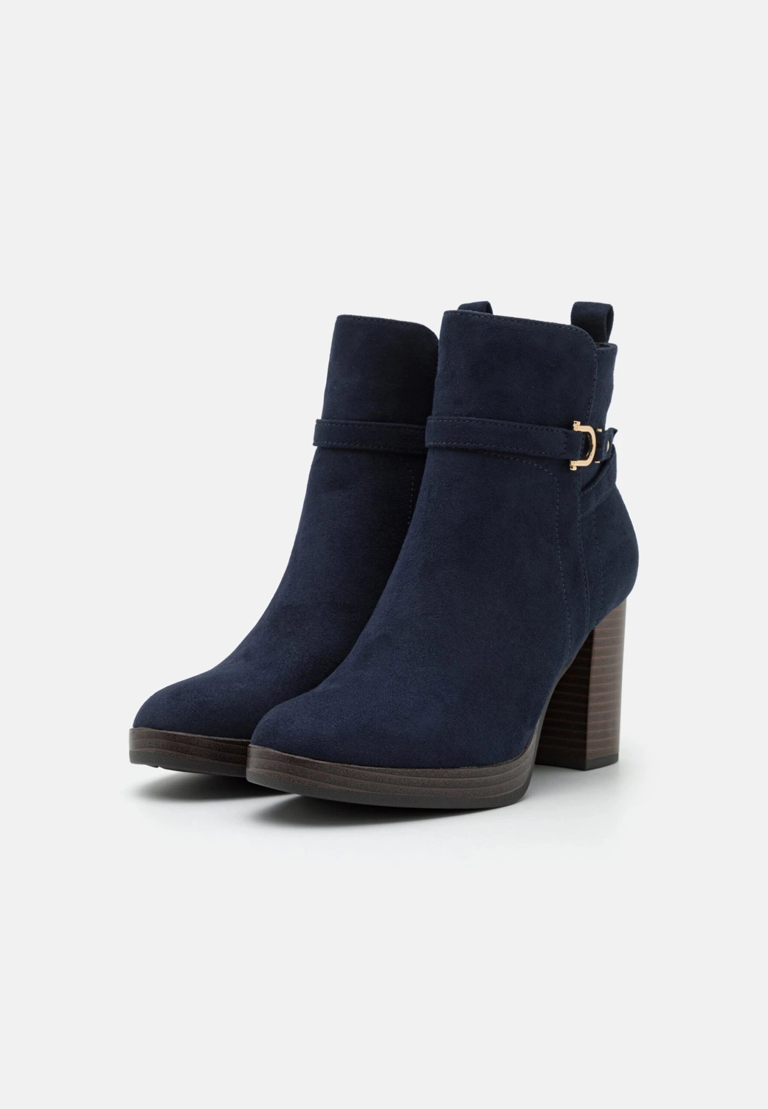 Anna Field Bottines À Plateau - Dark Blue – Image 3