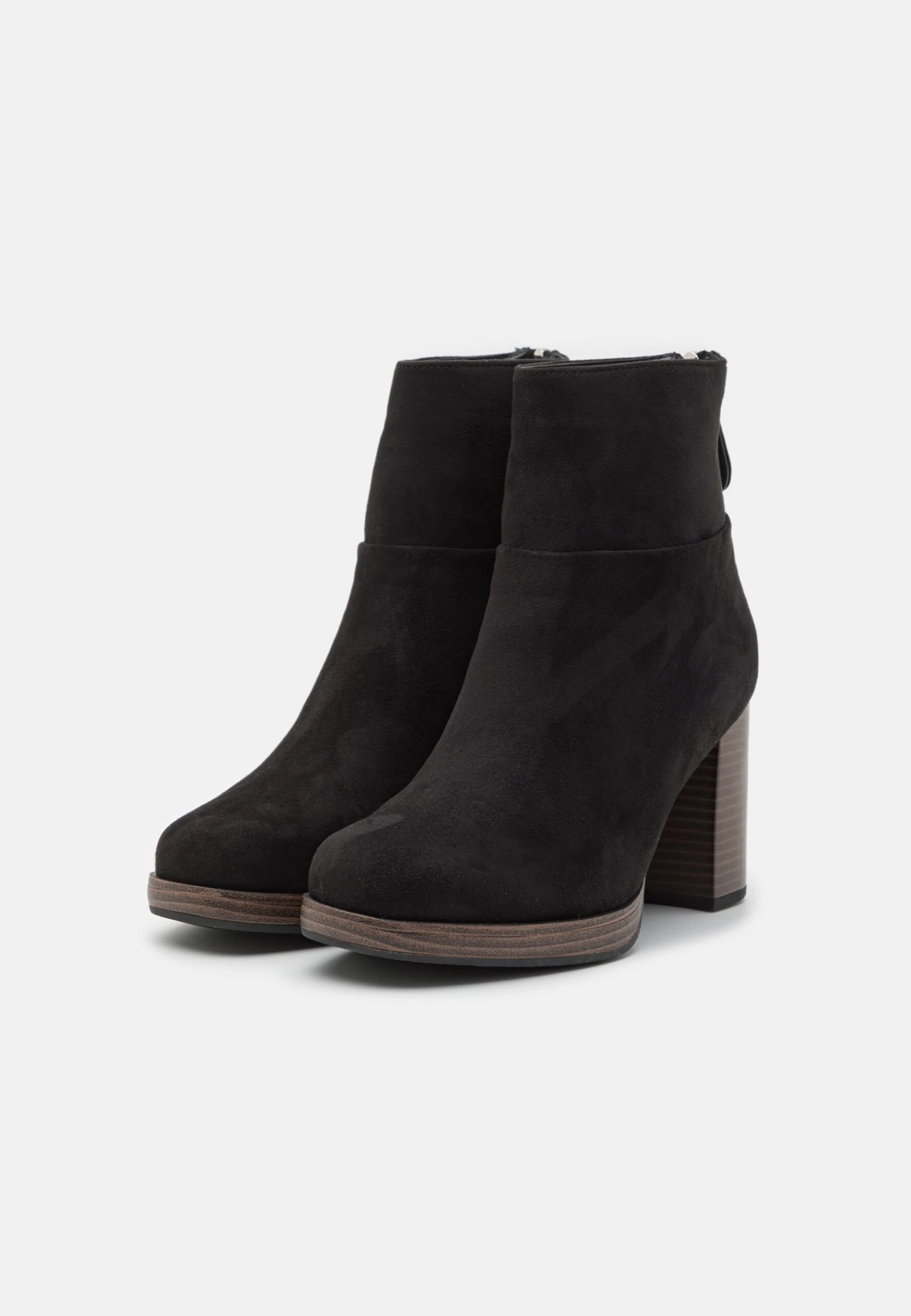 Wide Fit - Bottines À Plateau - Black – Image 3