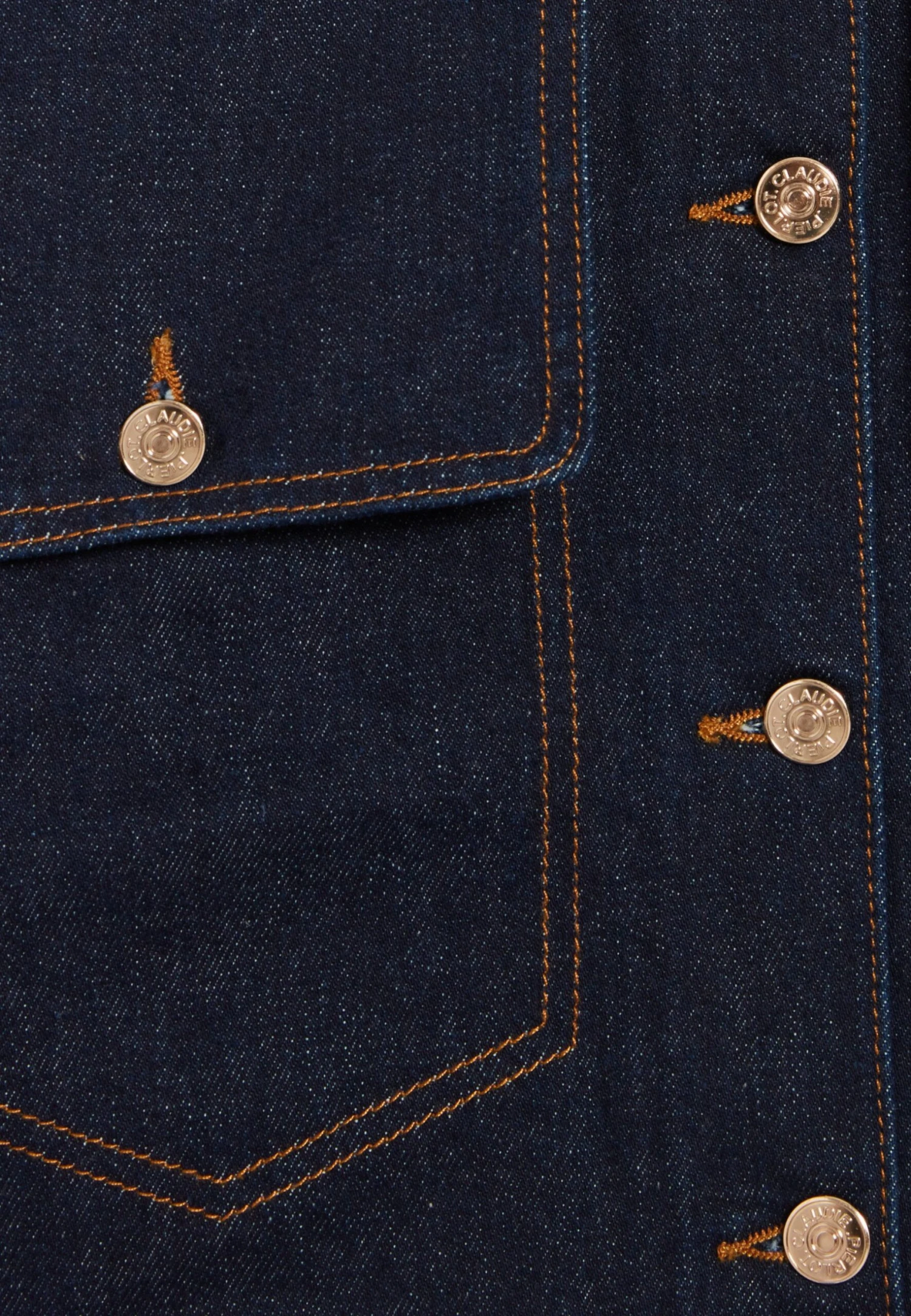 CLAUDIE PIERLOT Villy - Veste En Jean - Denim Brut – Image 6