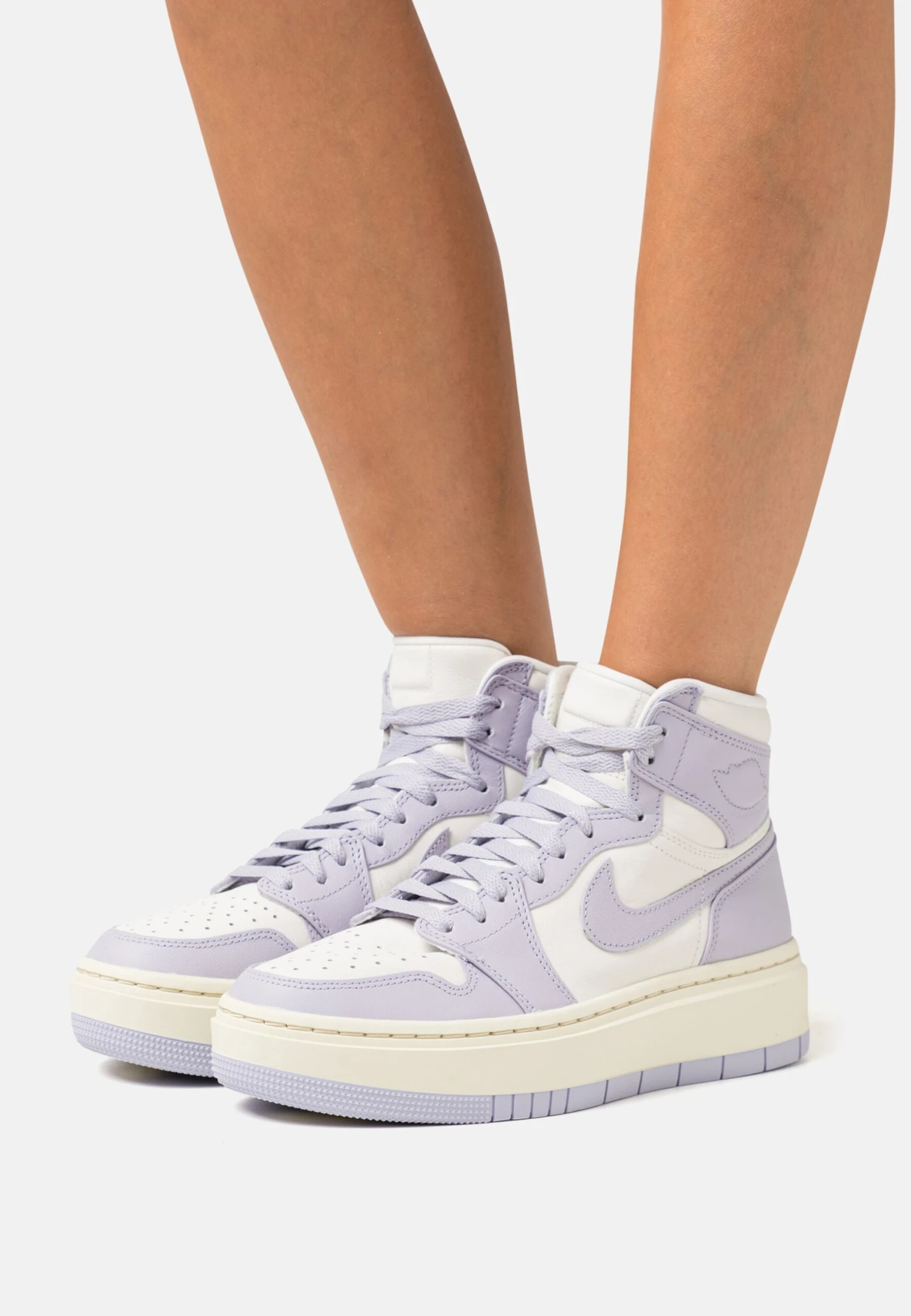 Air Jordan 1 Elevate Mid - Baskets Montantes - Sail/Titanium/Coconut Milk