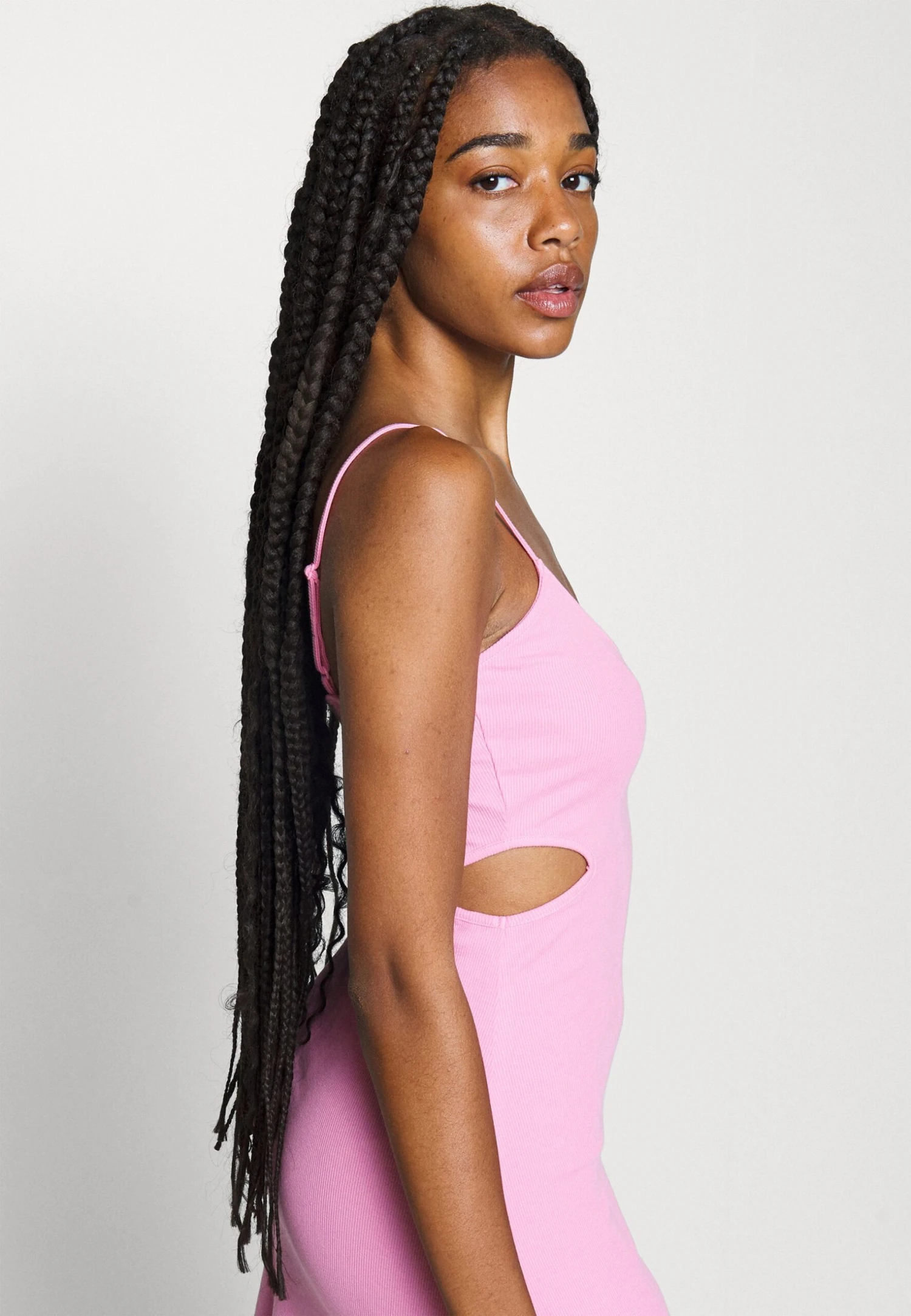 Even&Odd Flare Mini Dress - Robe De Jour - Pink – Image 4