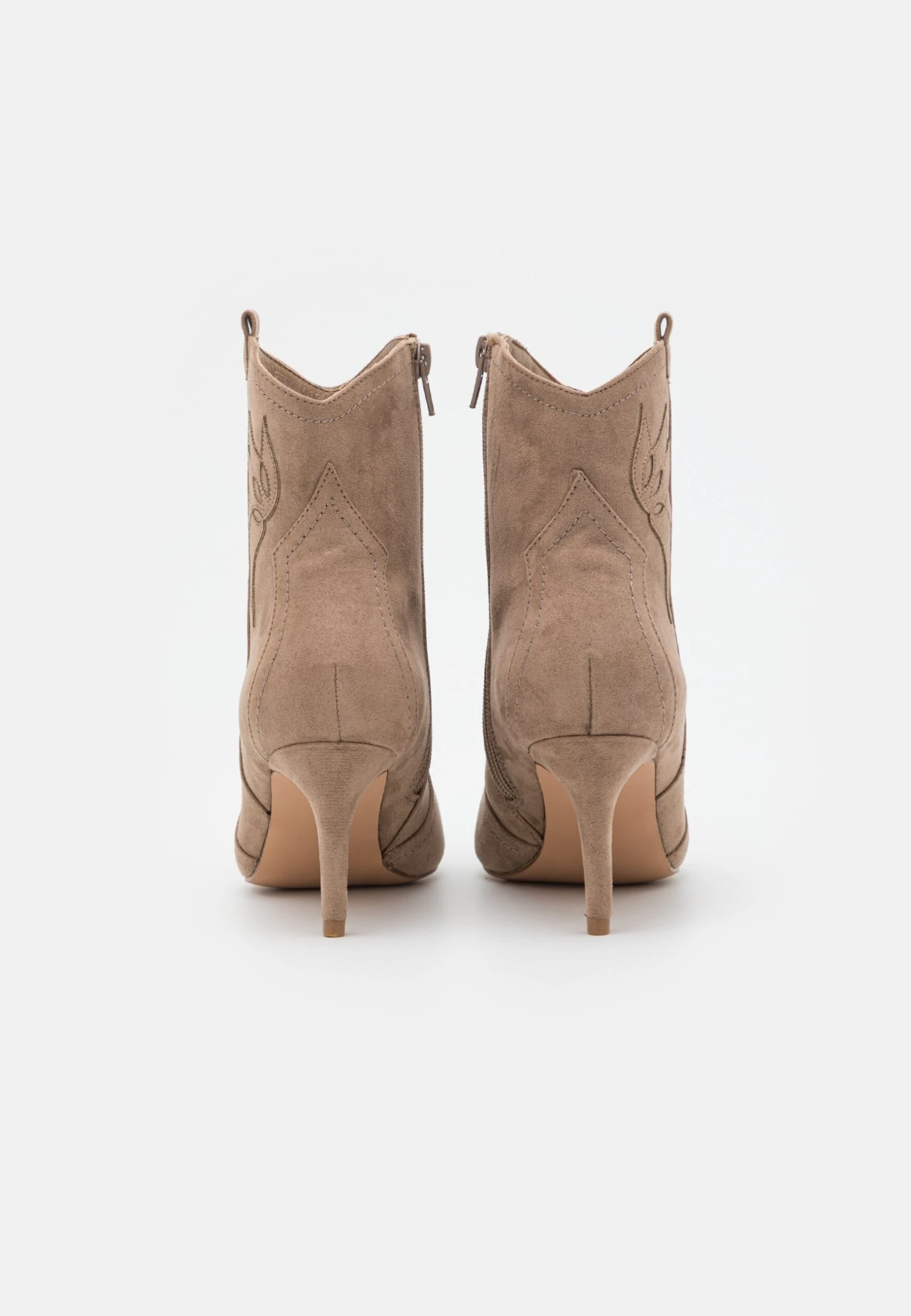 Anna Field Bottines À Talons Hauts - Taupe – Image 4