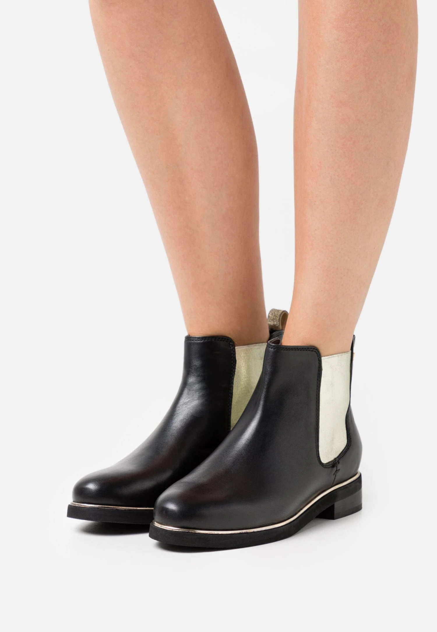 Les Tropéziennes Par M Belarbi Micky - Boots À Talons - Noir/Or – Image 5