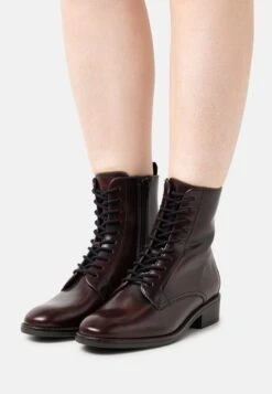 Anna Field Leather - Bottines À Lacets - Bordeaux