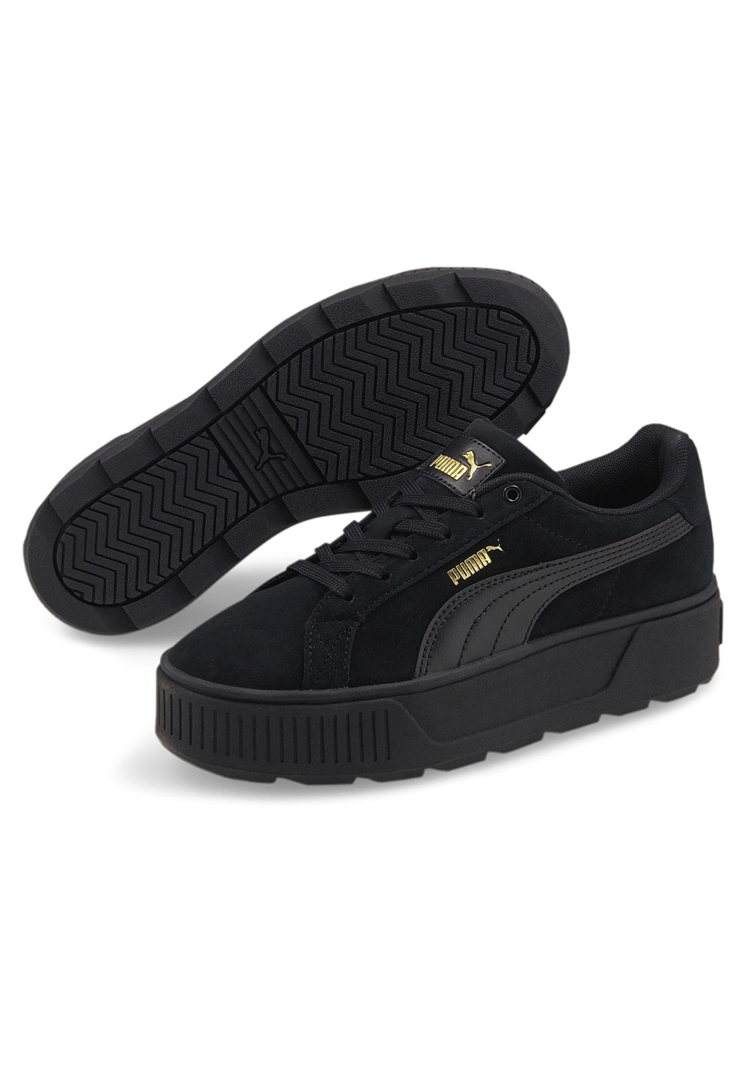 Karmen - Baskets Basses - Puma Black Puma Team Gold – Image 2