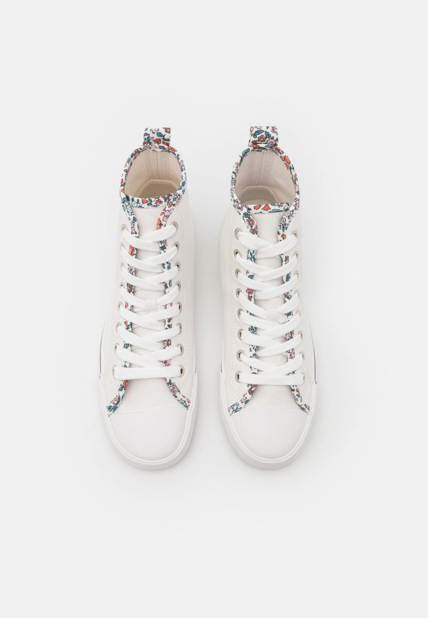 Anna Field Baskets Montantes - White/Multi-Coloured – Image 6