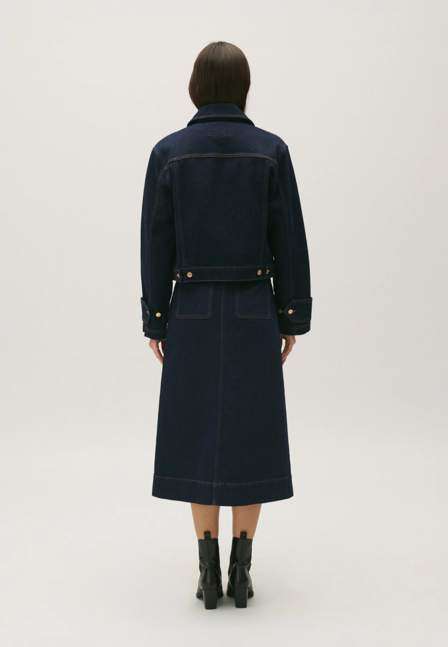 CLAUDIE PIERLOT Villy - Veste En Jean - Denim Brut – Image 3