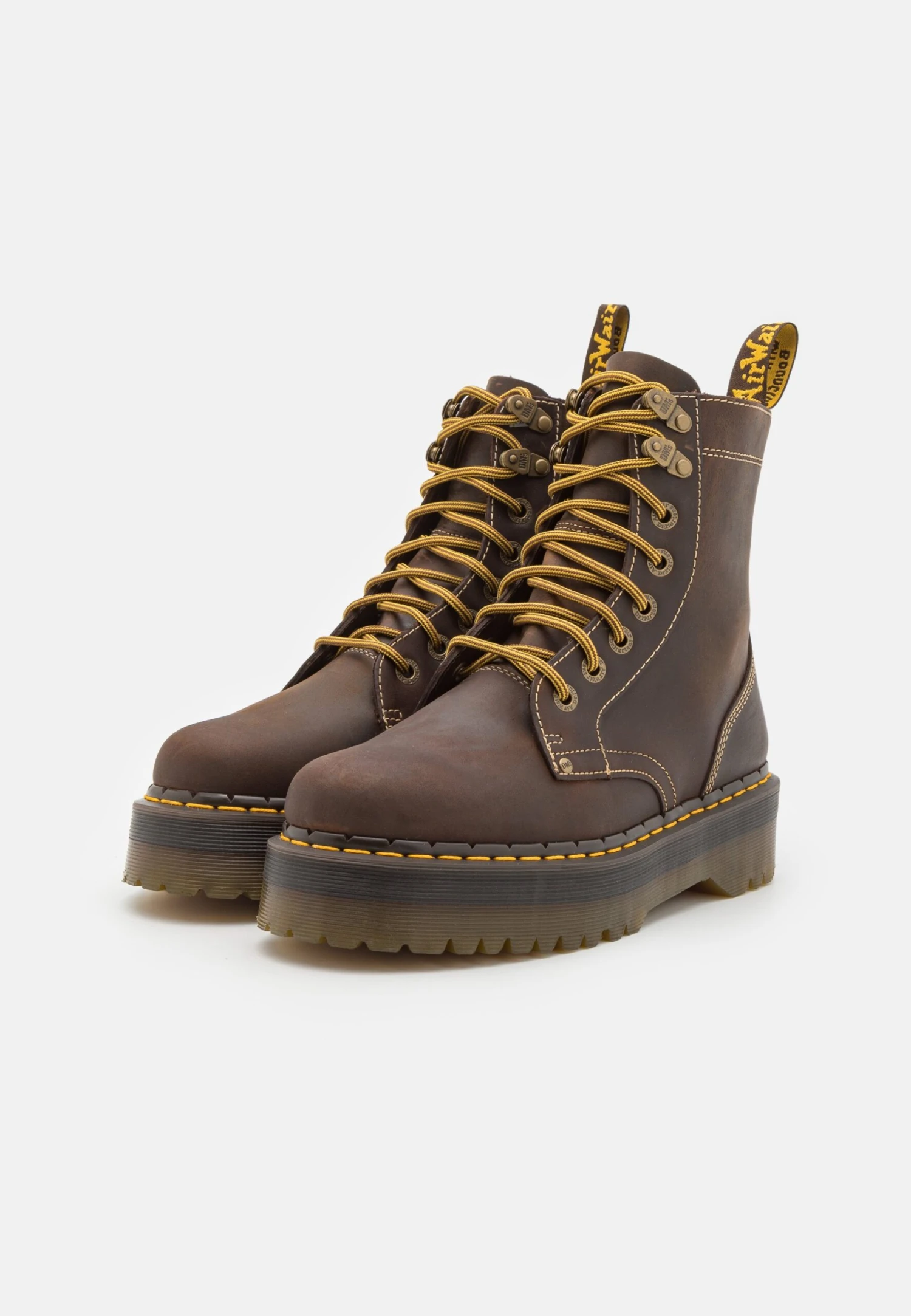 Dr. Martens Jadon Arc Unisex - Bottines À Plateau - Dark Brown – Image 2