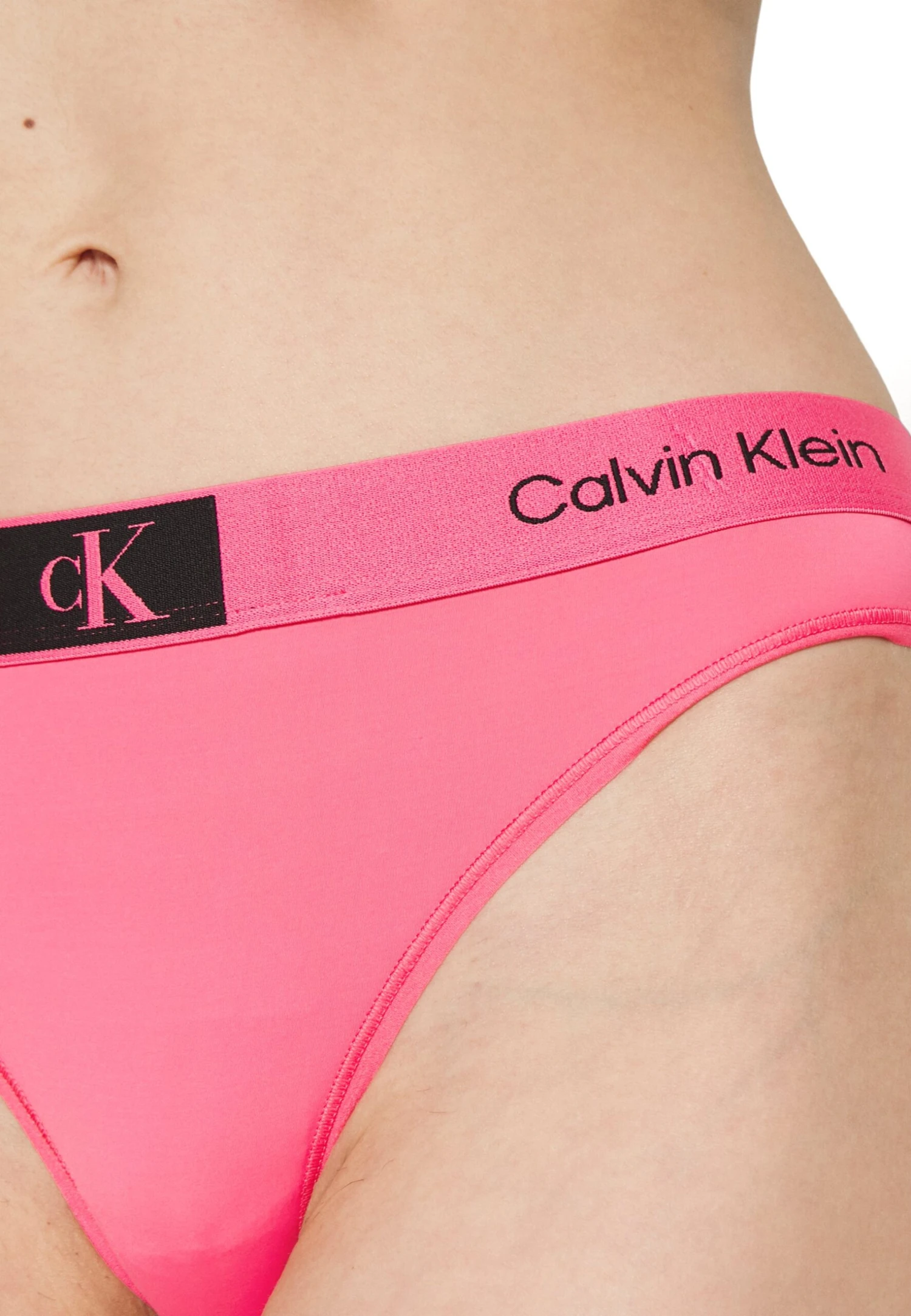 CALVIN KLEIN UNDERWEAR Modern Thong - String - Cerise Lipstick – Image 5