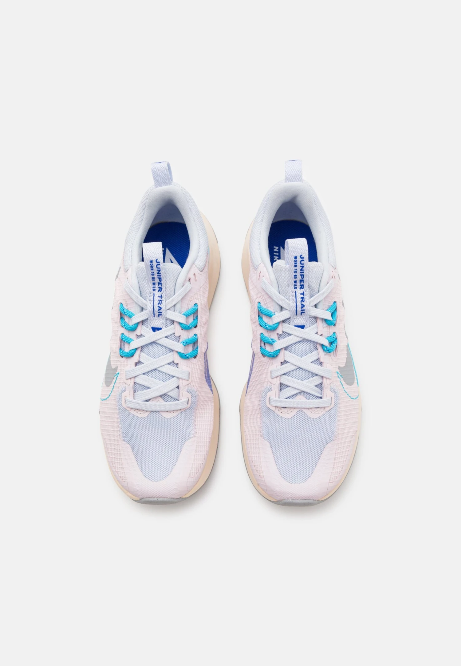 Nike Performance Juniper Trail 2 - Chaussures De Running - Pearl Pink/Wolf Grey/Football Grey/Racer Blue/Baltic Blue – Image 4