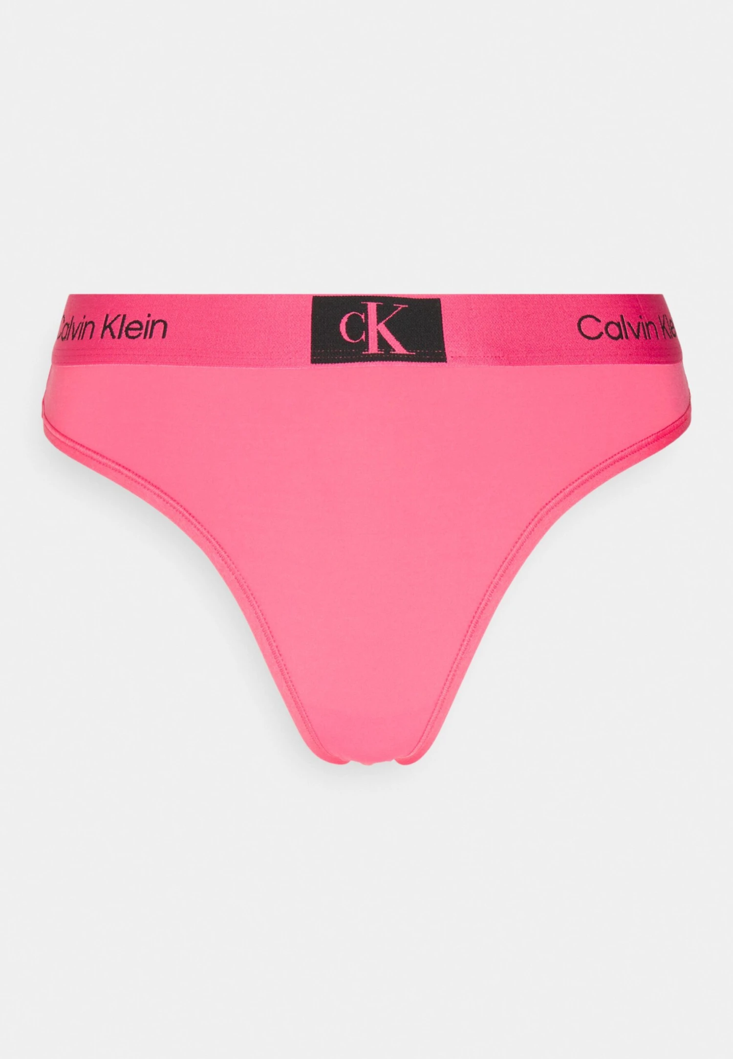 CALVIN KLEIN UNDERWEAR Modern Thong - String - Cerise Lipstick – Image 4