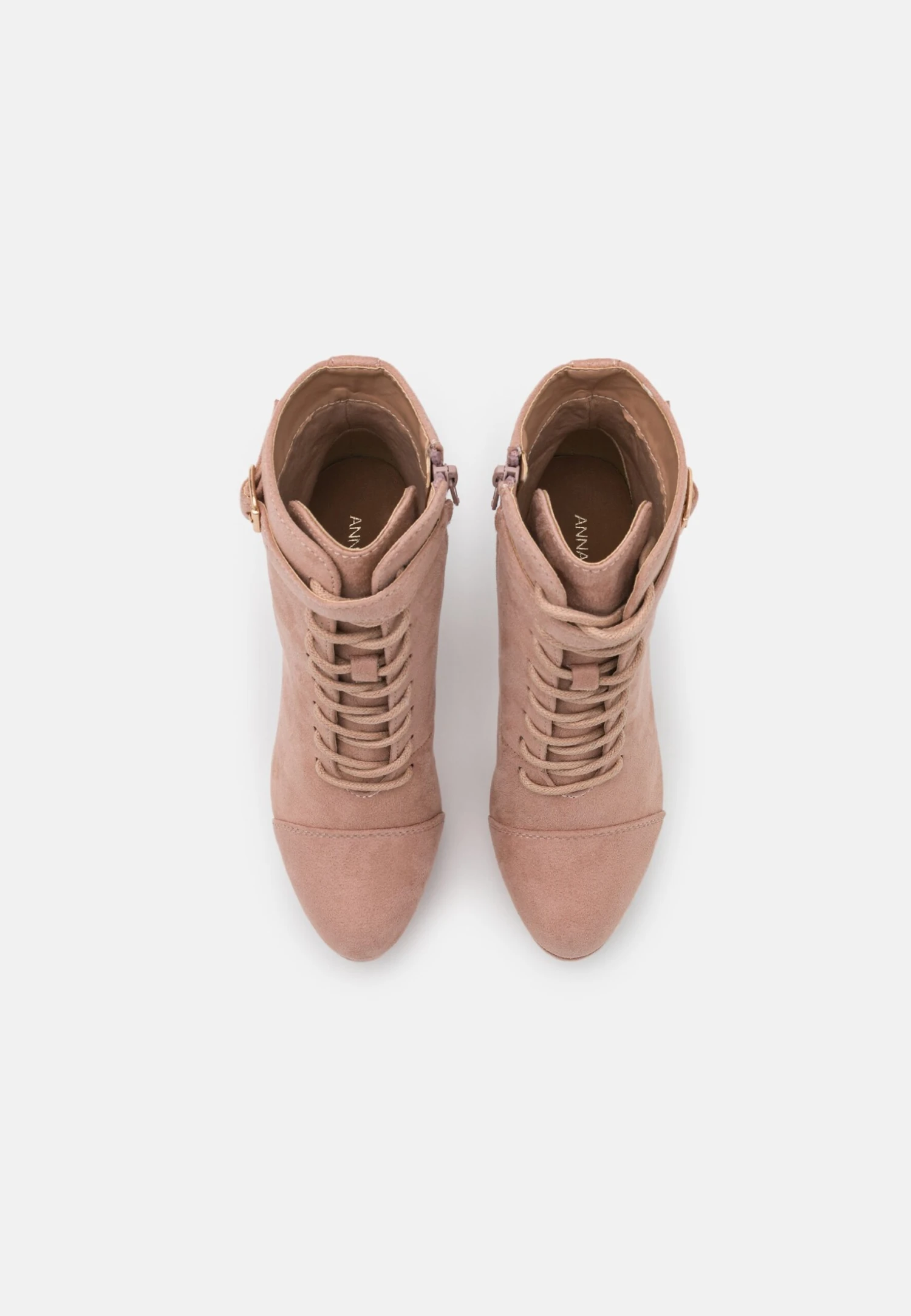 Bottines À Lacets - Light Pink – Image 6