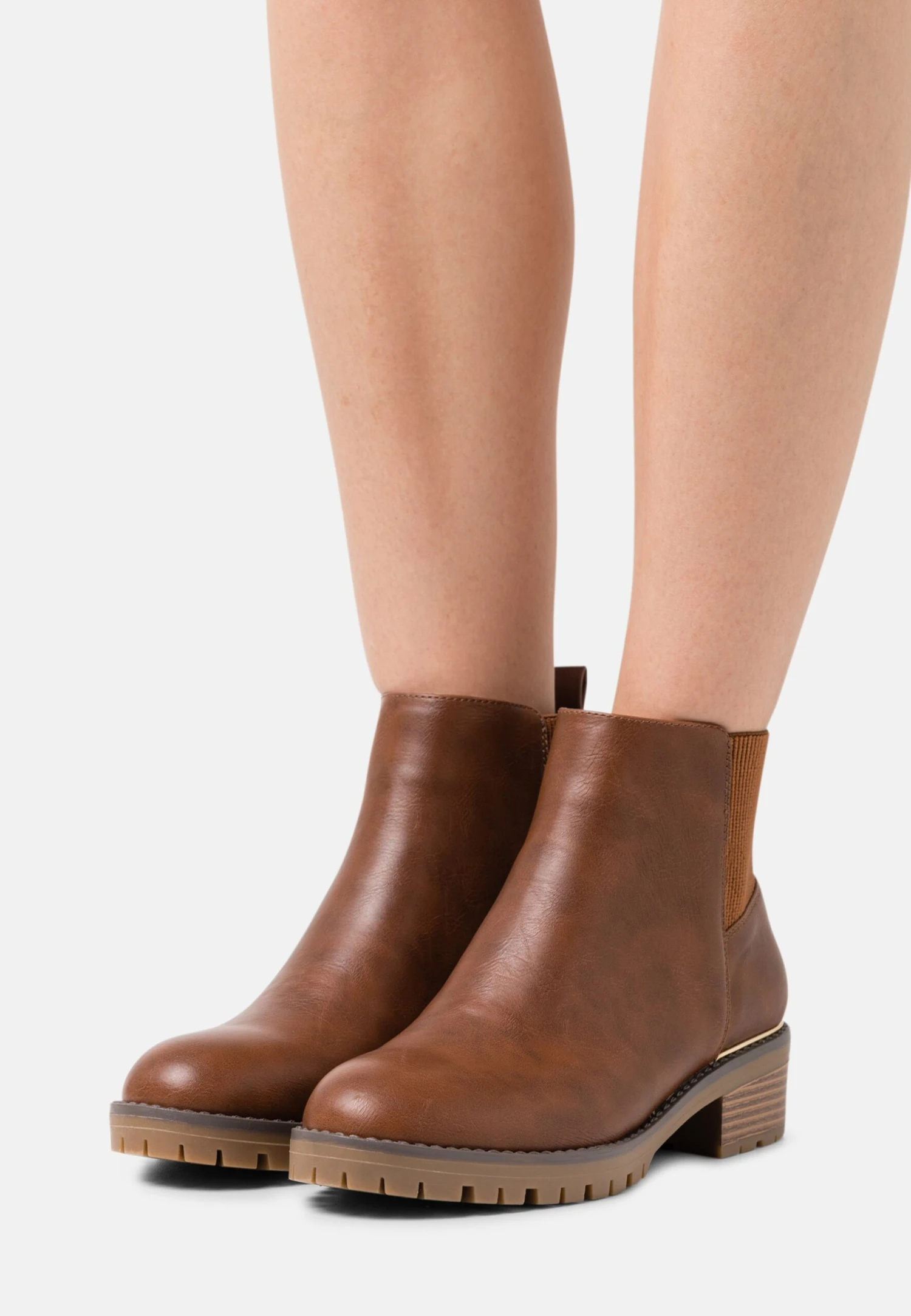 Bottines - Cognac