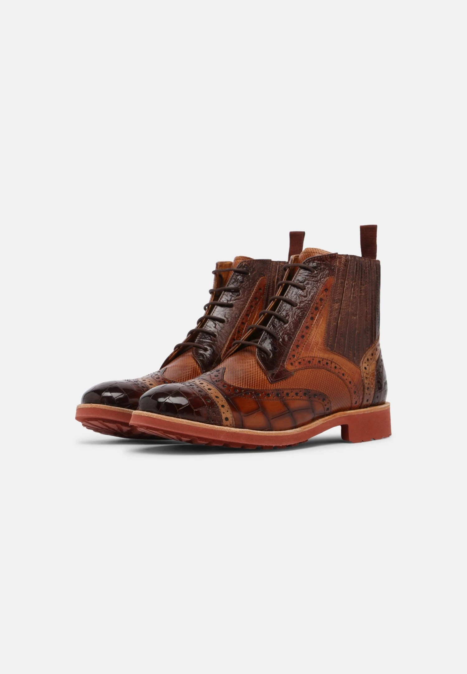 MELVIN & HAMILTON Amelie 17 - Bottines À Lacets - Brown – Image 3
