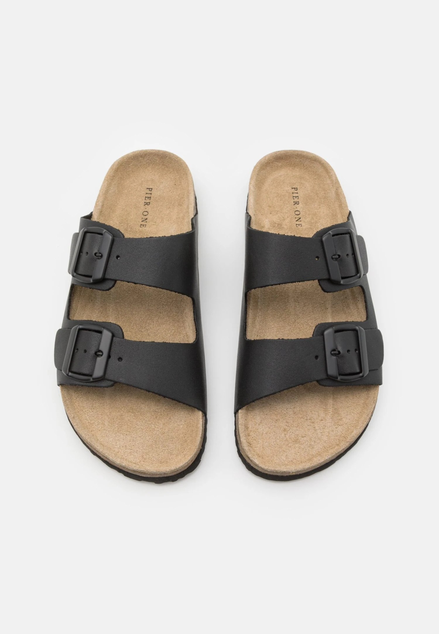 Pier One Leather Unisex - Mules - Black – Image 4