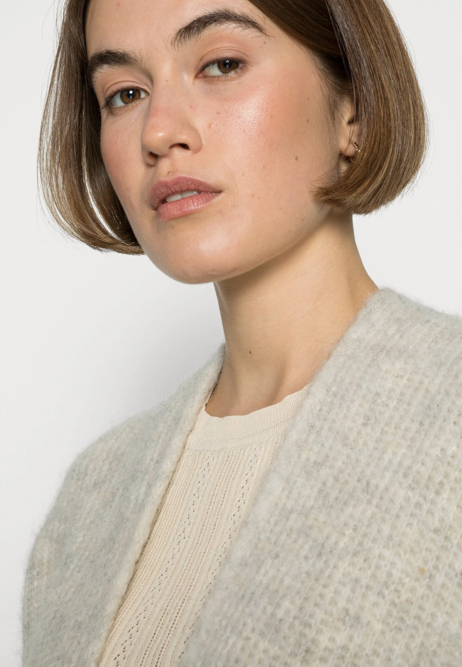 American Vintage East - Gilet - Powder Snow Melange – Image 5