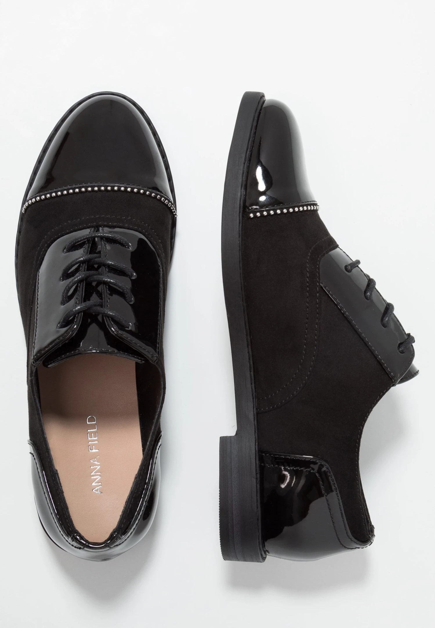 Anna Field Derbies - Black – Image 4