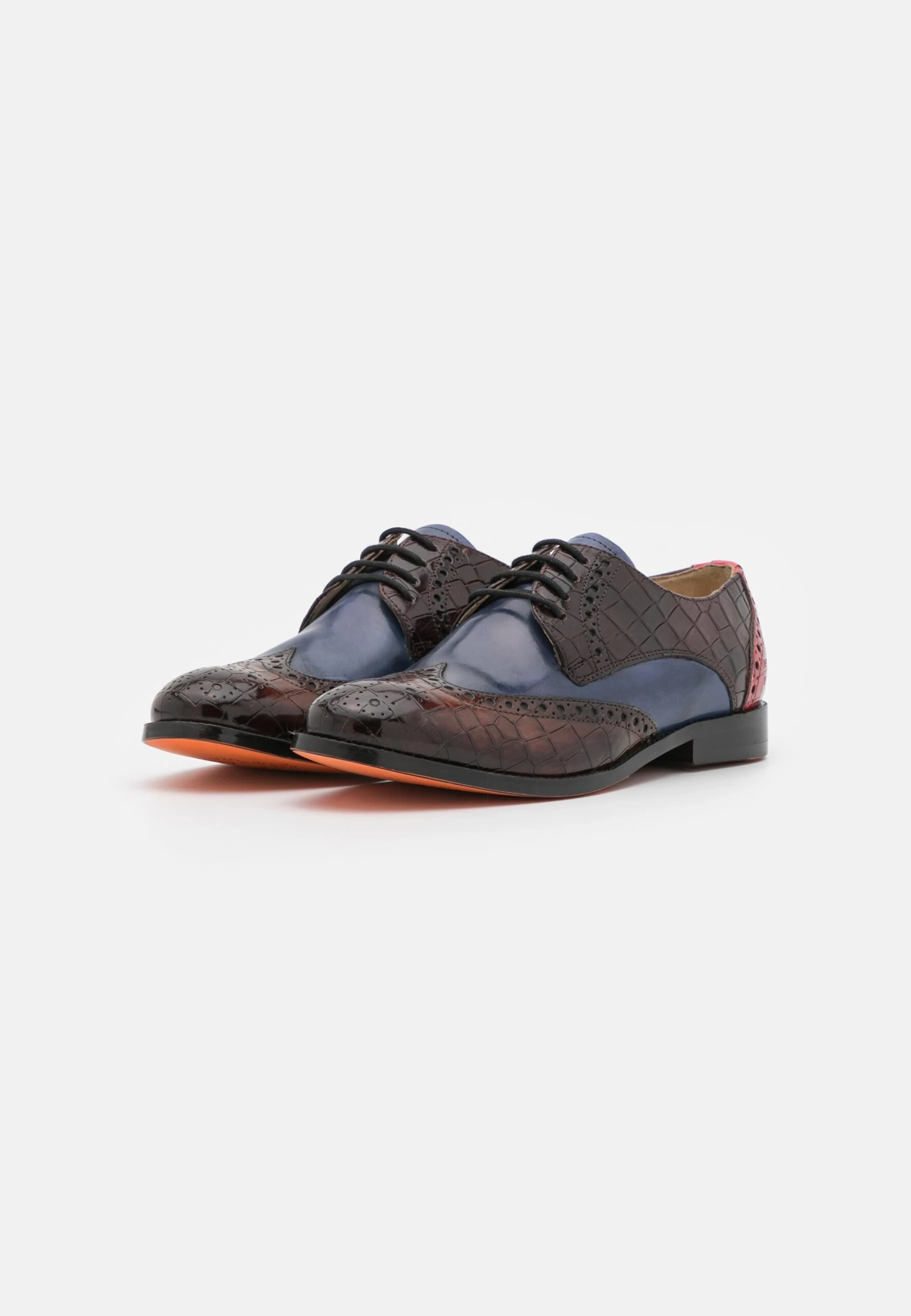MELVIN & HAMILTON Amelie 3 - Derbies - French Blue/Marone/Beige/Orange – Image 3