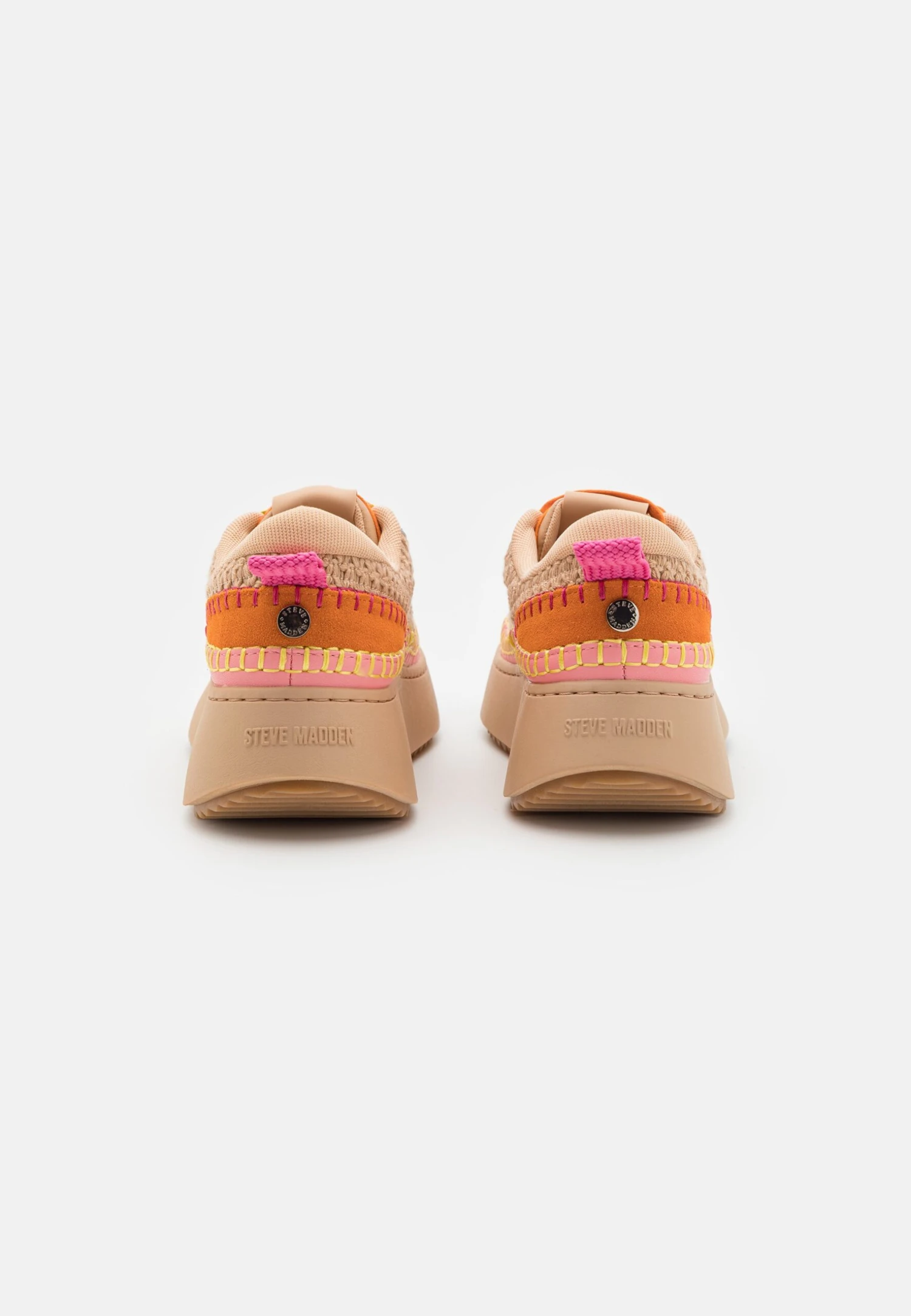 Steve Madden Doubletake - Baskets Basses - Natural/Orange – Image 3
