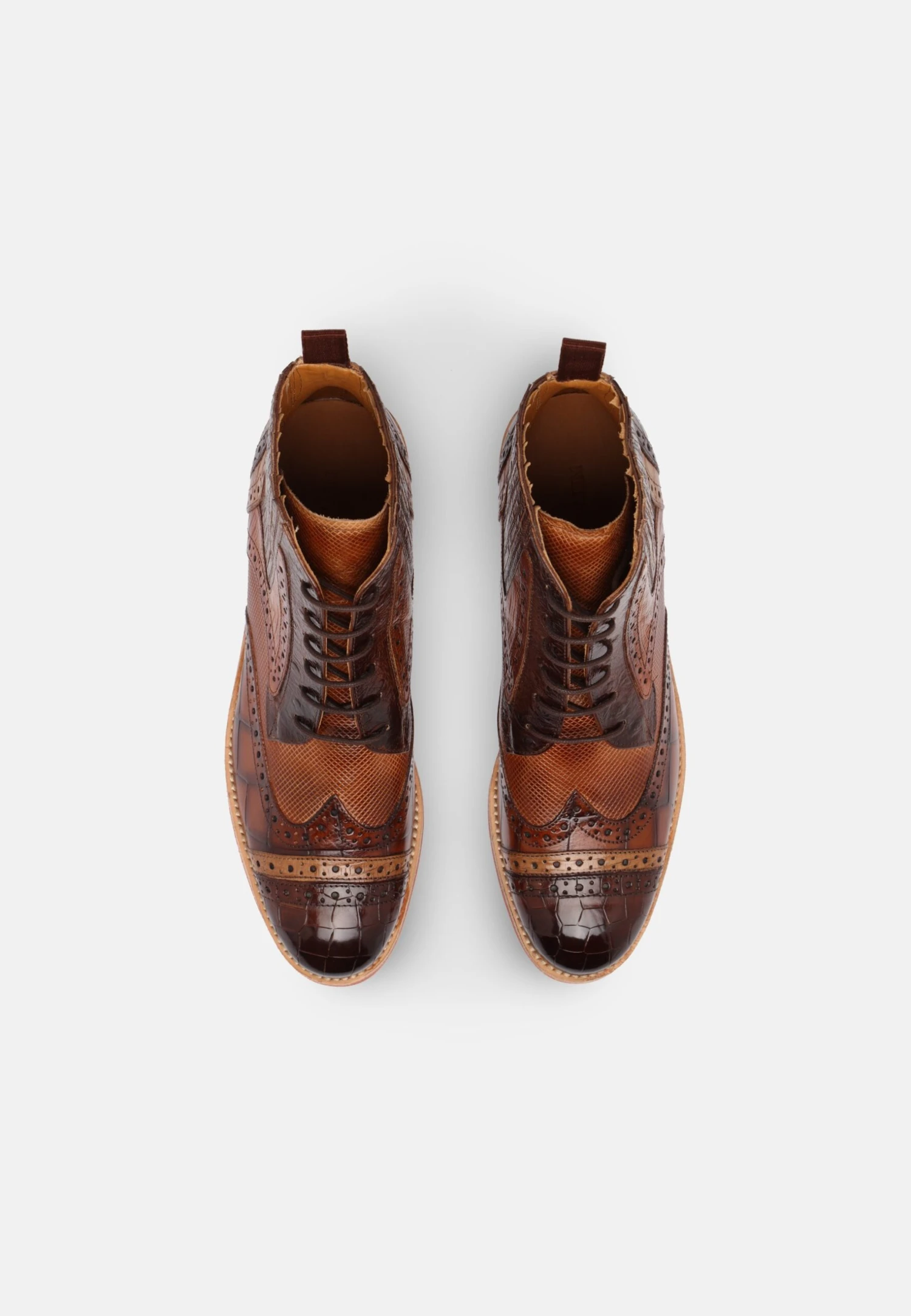 MELVIN & HAMILTON Amelie 17 - Bottines À Lacets - Brown – Image 6